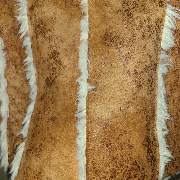 TSUNAMI WOMENS FAUX SUEDE & LINED JACKET MEDIUM - Picture 11 of 12